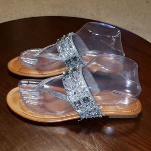 Jessica Simpson Rosina Sandals sz 7 M Beaded